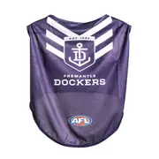 AFL Fremantle Dockers Pet Dog/Puppy Sports Breathable Jersey Clothing/Costume