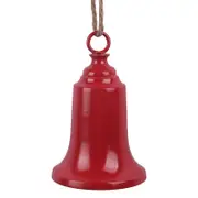 Red Metal Bell 18cm