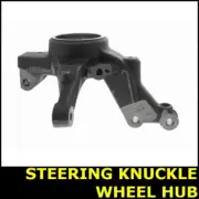 Steering Knuckle Wheel Hub Front Left FOR DACIA SANDERO 1.0 1.2 1.5 900 12->ON