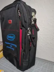 Swiss Army Wenger Crossbody Organizer Bag Pockets intel Black/Red/Blue 12x9x3.5