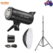 Godox SK400IIV Bowens Studio Flash Strobe + 95cm Bowens Softbox + Light Stand