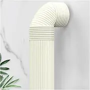 Foam Safety Strips, 7.3mm Thick Sewer Pipe Bumper Strip, 2m Long Wall Beam Decorative Stickers, Self-Adhesive Radiator Protection Pad