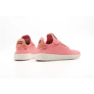 【A-KAY0】ADIDAS 男女 X PHARRELL PW TENNIS HU 編織 粉米白【BY8715】