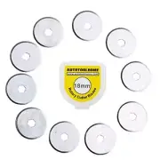 AUTOTOOLHOME 18mm Rotary Cutter Blades 10 Pack Replacement Blades...