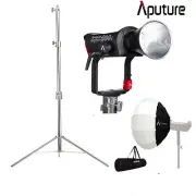 Aputure LS 600d 600W Daylight 5600K LED Video Light V-Mount +Lantern 65 +Stand