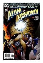 The Atom and Hawkman #46 DC Comics 2010 Blackest Night High Grade NM