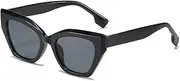 [HCHES] Retro Cat Eye Women Sunglasses Eyewear Men Shades UV400 Gradient Sun Glasses