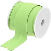 sourcing map 1 Inch Single Fold Bias Tape Cotton Continuous Bulk Bias Tape for Sewing, Seaming Quilting Hemming Binding Crafts (Green 10 Yards)