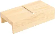 STOBOK Hand Soap Cutter Pour Brisket Nut Grinder Butter Wire Cheese Slicer Board Crinkle Makers Making Adjustable Loaf Cheese Grater Kit Slicers Handles Bread Maker Record Wooden Beige