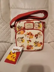 Loungefly Pokémon Charmander & Friends Floral Crossbody Bag