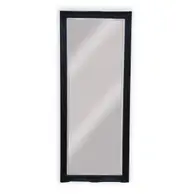 French Provincial Ornate Mirror Black Medium 70Cm X 170Cm Mirrors