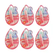 Rohto Mentholatum - Water Lip Colour Balm SPF 20 PA++ - 1pc - Peach Gold (6ea) Set