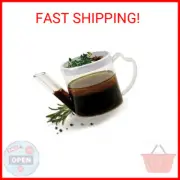 Norpro 3023 , Clear 2 Cup Separator/Strainer Dishwasher Safe, 1 EA