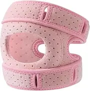 Adjustable Compression Knee Patellar Pad Tendon Support Sleeve Brace Strap For Running Jumper Gym Exercise Injury Recovery, Joints And Muscles