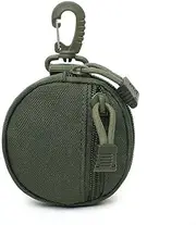 Small Multi-Function Molle Pouch Tactical EDC Pouch Bag Mini Key Wallet Holder Wireless Headset Pack Coin Purses Pouch Keychain Zipper Pocket