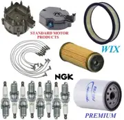 Tune Up Kit Filters Cap Wire Spark Plugs For CADILLAC DEVILLE V8 7.0L,4BBL 77-79