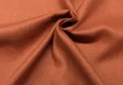 BALLARD DESIGNS GARRISON LINEN RUST ORANGE 21OZ FABRIC BY THE YARD 54"W