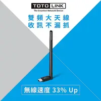 在飛比找myfone網路門市優惠-【限時免運】TOTOLINK A650UA AC650雙頻無