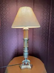Aluminum Casted with wooden parts | Table Lamp | Desk Lamp | Side Lamp | Lamp