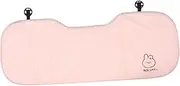 DONFAMDS Cute Bunny Car Seat Cover Plush Pink Rabbit Cushions with Non Slip Bottom Creative Cartoon Design for Winter Versatile Car Accessories for