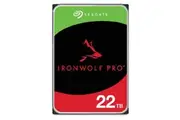 Seagate IronWolf Pro NAS 22TB ST22000NT001 3.5" Internal SATA 6Gb/s, 1.2M hours MTBF, 5-year limited