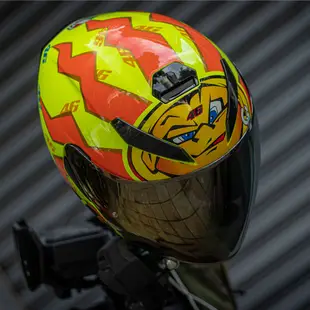 【G7站】 AGV K5 JET Soleluna2001 ROSSI 日月帽 半罩式安全帽 剛剛到港 要訂要快