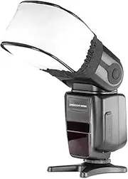 Neewer Universal Soft Mini Flash Bounce Diffuser Cap Compatible with Canon, Nikon, Godox, Yongnuo, Neewer TT560 NW550 NW561 NW570 NW580 NW625 NW635 NW-670 750II NW645 NW655 Speedlite Flashes