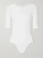[Wolford] Wolford - Bahamas Bodysuit - White - large large White