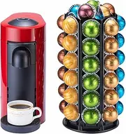 Rice rat for Nespresso Pods Holder With Central Additional Pods Storage (Carousel-60+ Pods)