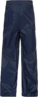 [TRESPASS] Unisex Kids Qikpac Compact Pack Away Waterproof Trousers with 3 Pocket Openings