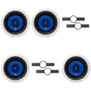4 Legrand HT5650 5000 Series 6.5" In-Ceiling Speaker (Sold Individually) + IN...