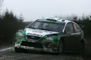 Jari Matti Latvala Miikka Anttila Ford Focus WRC 06 Action WRC 2006 Old Photo 2