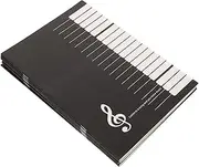 SECFOU Music Composition Notebook Creative Piano Staff Notebook for Guitar Beginners