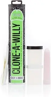 Clone a Willy Light Skin Tone Dildo Dong Sexual Wellness Products Adult Toys Dildos Sex Anal Suction Cup Sex Toys For Men Prostate Realistic Dildos Realistic Dildo Big Dildo, Green