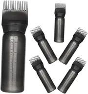 Didiseaon 6pcs Root Comb Applicator Bottles Durable Hair Dye Applicator with Graduated Scale for Application for Salon Professionals Home Use Bottles