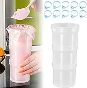 Runspich Pastry Piping Bag Holder Stand for Filling, Translucent Clear Plastic Cream Icing Bag Rack, Cake Decorating Tools (1 Pcs)