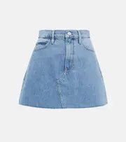 [Frame] Frame Le High 'N' Tight denim miniskirt 30 blue