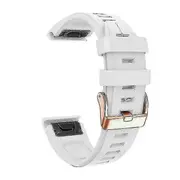 Replacement Strap For Garmin Fenix 5s Plus 6s Pro, Silicone 20mm Smartwatch Wristband White