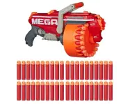 Nerf Megalodon N-Strike Mega Blaster With 60 Nerf Mega Whistler Darts NEW