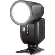 NEEWER Z2-C TTL Round Head Flash Speedlite with Lithium Battery - Canon