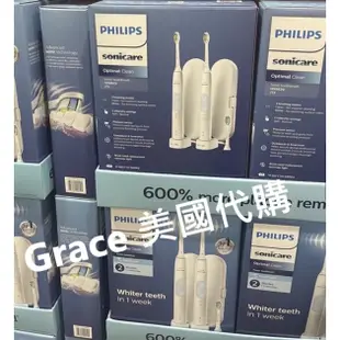 🔺台灣現貨 隔天可出貨🔺美國好市多 飛利浦Sonicare HX6829/72/75 充電式智能音波牙刷 2入