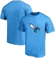 T-Shirt NBA Hornets Jersey Blue Jersey Basketball Clothing Short Sleeve