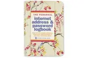 Peter Pauper Press The Personal Internet Address & Password Logbook Blossoms & Bluebirds 341969