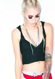 Mellow Out Crochet Crop Top