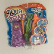 NIP Aqua Sand - Purple & Orange - Magic Sand That Never Gets Wet Spin Master Toy