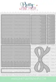 Pretty Pink Posh Fringe Present Die Set : February 2025 Collection