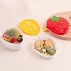 with Spoon Fork Food Storage Box Plastic Food Container Picnic