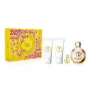 4pc Versace Eros Pour Femme Perfume/Body Lotion & Shower Gel Womens Perfume Set