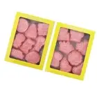 16pcs Elegant Cartoon Cookie Cutters for Weddings Biscuits Embosser Stamp Mould