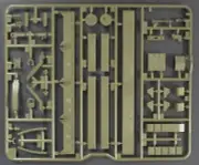 Tamiya 1/35th Scale US Dragon Wagon - Parts Tree J from Kit No. 35230